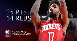 Tari Eason 25 pts 14 rebs vs Rockets 23/24 season