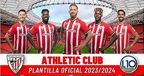 Athletic Club de Bilbao Plantilla Oficial Temporada 2023-2024 La Liga España