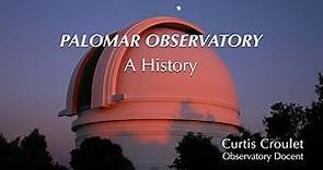 Palomar Observatory: A History