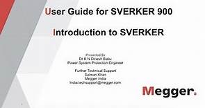 Introduction to SVERKER 900