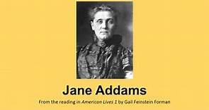 Jane Addams Biography
