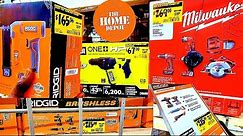 🧰 Home Depot:🔥 TOP Milwaukee power tool deals, Ryobi power tools, and Ridgid power tools