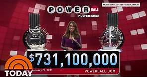 Somebody Won $731 Million Powerball Jackpot | TODAY