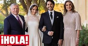 Las lágrimas de Rania, los nervios del novio... el vídeo de la espectacular boda de Iman de Jordania