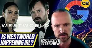 Did Westworld Just PREDICT The FUTURE?! Aaron Paul and Alison Schapker Exclusive Interview