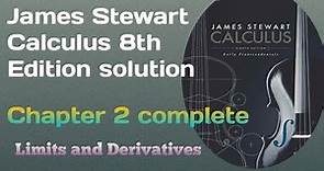 chapter 2 complete solution|| James Stewart Calculus 8th edition|| SK Mathematics
