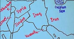 Map of Countries in West Asia | What are the 15 Countries in West Asia || 5min Knowledge