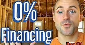 Build A House With 0% Financing