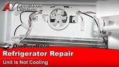 Amana Refrigerator Repair - Does Not Cool - Evaporator Fan Motor