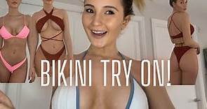 THE BEST BIKINI TRY ON EVER!👙Unreal Swimsuit Haul!😍