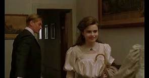 Helena Bonham Carter and Julian Sands in A Room with a View (1985)