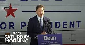 Minnesota Democrat Dean Phillips announced his candidacy for president of the U.S.