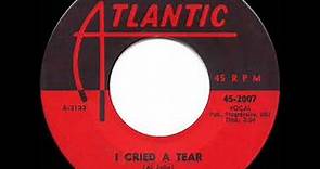1959 HITS ARCHIVE: I Cried A Tear - Lavern Baker