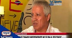 Américo Gallego, sobre Independiente: "Voy a volver a dirigirlo" (HD)