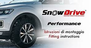 SnowDrive | Performance | guida all’installazione delle calze da neve