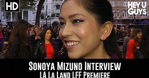 Sonoya Mizuno Interview - La La Land LFF Premiere