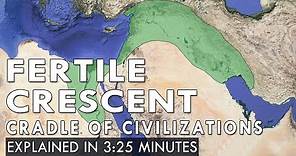 The Fertile Crescent history and geography (Cradle of Civilizations) - Short Documentary [ENGLISH]