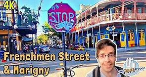 Frenchmen Street New Orleans Walking Tour + Marigny (4k)
