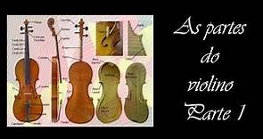 As partes do violino - Parte 1