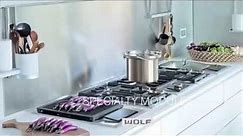 High End appliances Wolf cooktop modules