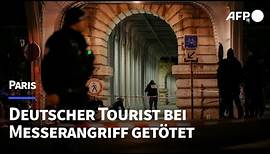 Deutscher Tourist bei islamistischem Angriff in Paris getötet | AFP