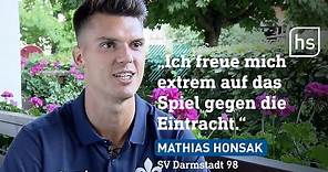 Darmstadt 98 im Trainingslager: Interview Mathias Honsak (Exklusiv) | hessenschau