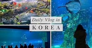 A Day in my Life: Visiting Lotte World Aquarium in Seoul | Korea Vlog