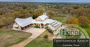 Luxury Ranch For Sale in Texas | Thistlewood Ranch | Carmine Texas | Hodde Real Estate Co