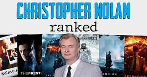 Christopher Nolan Movies Ranked