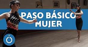 ¿Cómo bailar TANGO ARGENTINO? 💃 Pasos Básicos MUJER (Tutorial)