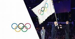 London Handover To Rio (Raising Of The Flags) - Closing Ceremony | London 2012 Olympics