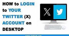 How to Login to Your Twitter Account