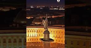 La Columna de Alejandro I san Petersburgo #historia #rusia