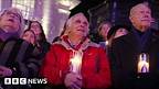 Holocaust Memorial Day events take place around the world - BBC News