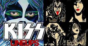 Todas las alineaciones de Kiss / Kiss Lineup