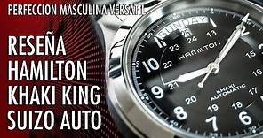 Reseña Hamilton Khaki King Militar Suizo Automático Reloj en Español