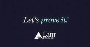 Lam Research: Let's Prove It