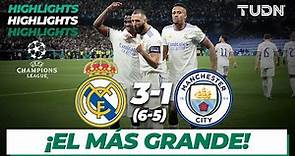 Highlights | Real Madrid 3(6)-(5)1 Man City l | UEFA Champions League 2022 - Semis Vuelta | TUDN