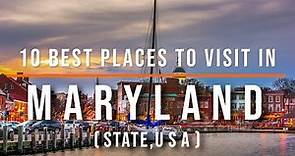 10 Best Places to Visit in Maryland, USA | Travel Video | Travel Guide | SKY Travel