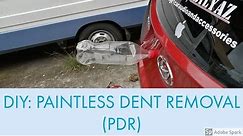 DIY: PAINTLESS DENT REMOVAL (PDR)