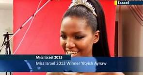 Miss Israel 2013: Yityish Aynaw becomes first ever Ethiopian-Israeli winner of beauty crown