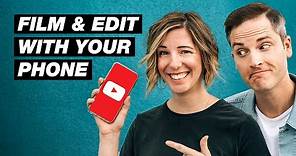 How to Make YouTube Videos on Your Phone (Beginners Tutorial)