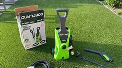 Portland 1750 PSI Electric Power Washer Review