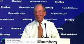 Michael Bloomberg Opens the Sustainable Business Summit