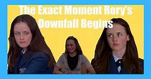 The EXACT moment Rory's downfall begins | Gilmore Girls