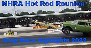 NHRA Hot Rod Reunion 2022 Drag Race Highlights