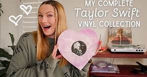 my complete Taylor Swift Vinyl Record Collection✨ plus how to care for & store your records