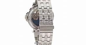 Kenneth Cole New York Men's Automatic Japanese-Quartz Watch with Stainless-Steel Strap, Silver, 22
