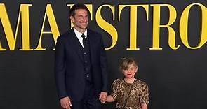 Bradley Cooper and daughter Lea attend Maestro film premiere