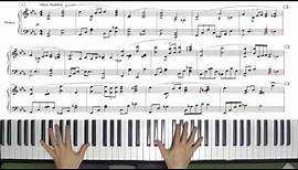 Over the Rainbow Jazz Piano Arrangement with Sheet Music by Jacob Koller